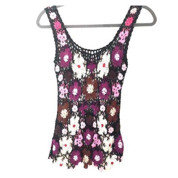 Tops - Crochet and beaded top